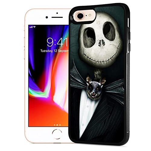 Für iPhone SE 3 3. Generation (2022), iPhone SE 2nd (2020), iPhone 8 7, langlebige Schutzhülle mit weicher Rückseite, HOT12365 Nightmare Before Christmas 12365 von AjourTek