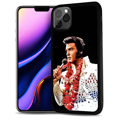 HOT13682 Elvis Presley Schutzhülle für iPhone 12 Pro Max, langlebig, weich, Rückseite, Handyhülle, Elvis Presley von AjourTek