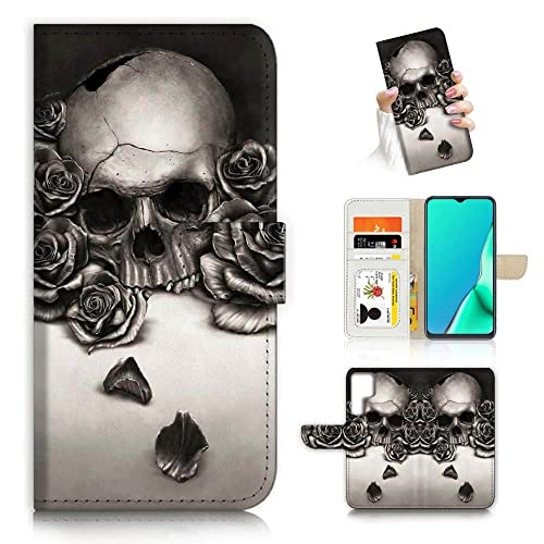 Schutzhülle für Samsung S22 Ultra, für Samsung Galaxy S22 Ultra, Klapphülle mit schrecklichem Totenkopf-Motiv Schutzhülle für Samsung S22 Ultra, für Samsung Galaxy S22 Ultra, Klapphülle mit schrecklichem Totenkopf-Motiv von Ajourtek