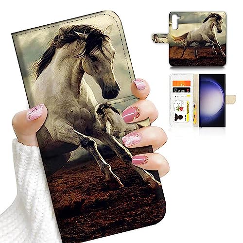 Schutzhülle für Samsung S25, Samsung Galaxy S25, entworfen mit Klappetui, A9521 Pferd Schutzhülle für Samsung S25, Samsung Galaxy S25, entworfen mit Klappetui, A9521 Pferd von Ajourtek