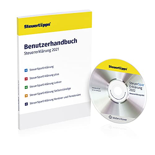 SteuerSparErklärung 2022, Schritt-für-Schritt Steuersoftware für die Steuererklärung 2021, CD-Version für Windows 8, 10 und 11 SteuerSparErklärung 2022, Schritt-für-Schritt Steuersoftware für die Steuererklärung 2021, CD-Version für Windows 8, 10 und 11 von Akademische Arbeitsgemeinschaft