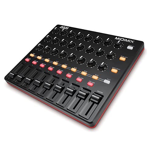 AKAI Professional Midimix - Voll zuweisbarer, portabler MIDI Mixer & DAW Controller von Akai