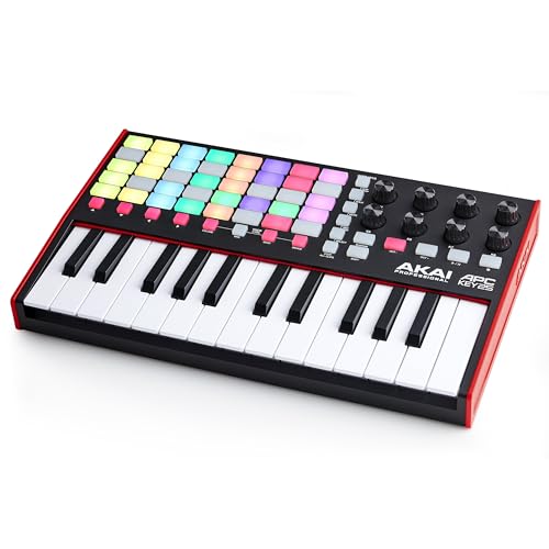 Akai Professional APC Key 25 MK2 - USB MIDI Keyboard Controller für Clip-Launching mit Ableton Live Lite, 25-Tasten, 40 RGB Pads und 8 Drehreglern Akai Professional APC Key 25 MK2 - USB MIDI Keyboard Controller für Clip-Launching mit Ableton Live Lite, 25-Tasten, 40 RGB Pads und 8 Drehreglern von Akai Professional