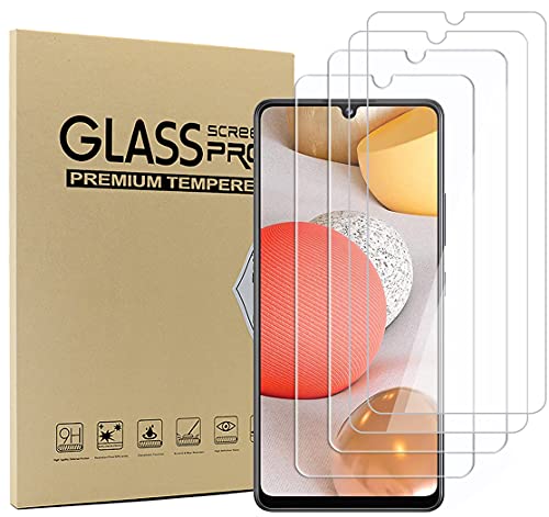 Akancy [4 Stück Panzerglas Schutzfolie für Samsung Galaxy A42 5G, 9H-Härte Tempered Glass, Anti-Kratzer, Einfache Installation, Anti-Fingerabdruck Displayschutzfolie für Samsung Galaxy A42 5G von Akancy