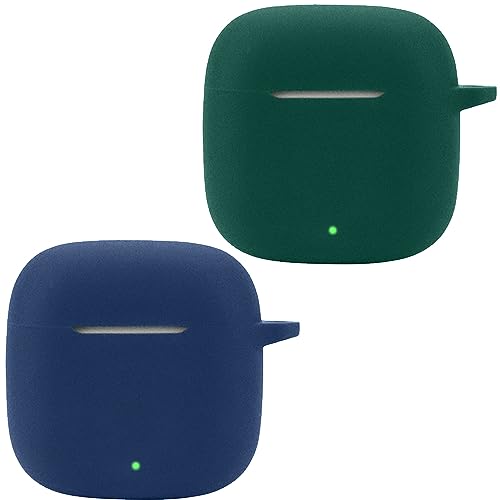 Akancy kompatibel für Huawei FreeBuds SE 2 Kopfhörerhülle, [Unterstützt das kabellose Laden] [Stoßfeste Schutzhülle] Silikonschutzhülle für Kopfhörer (Blue Green) von Akancy