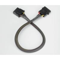 Akasa 4-Pol Molex Verlängerung gesleevt - 30cm black (AK-CBPW02-30) von Akasa