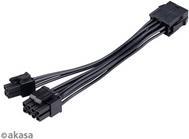 Akasa 8-Pin EPS zu 8-Pin EPS + 4-Pin ATX Adapter Kabel (AK-CBPW22-15) von Akasa