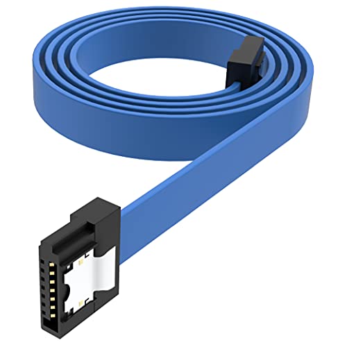 Akasa AK-CBSA05-50BL Proslim SATA 3 Kabel 50 cm blau von Akasa