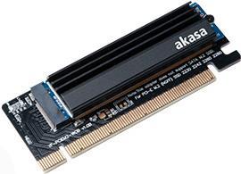 Akasa AK-PCCM2P-05 Schnittstellenkarte/Adapter M.2 Eingebaut (AK-PCCM2P-05) von Akasa