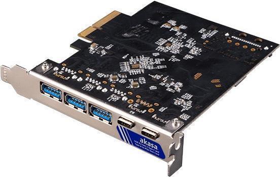 Akasa AK-PCCU3-09 Schnittstellenkarte/Adapter Eingebaut PCIe (AK-PCCU3-09) von Akasa