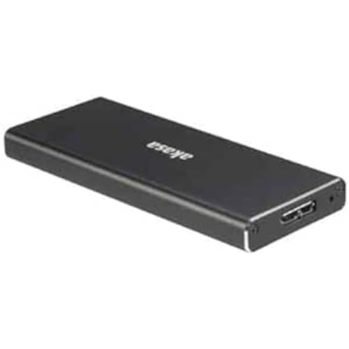 Akasa AK-enu3 m2-bk m.2 SATA SSD Aluminium Gehäuse – schwarz von Akasa