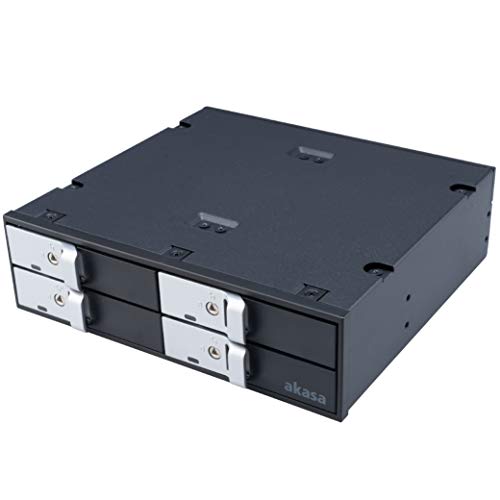 Akasa Elite AK-IEN-02 Laufwerksrahmen (4X 5,25 Zoll) für 6,4 cm (2,5 Zoll) HDD von Akasa