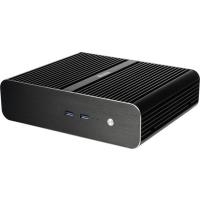 Akasa Euler S Fanless Thin-Mini-ITX Gehäuse, OEM - schwarz (A-ITX10-M1B) von Akasa