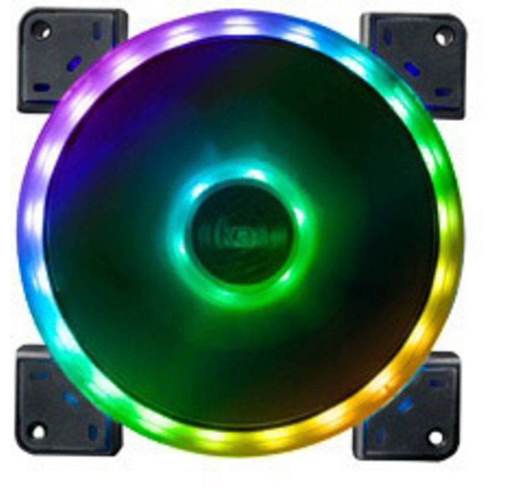 Akasa Gehäuselüfter 140 mm RGB PC-Gehäuselüfter, inkl. LED-Beleuchtung von Akasa