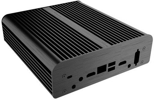 Akasa Newton S7D Fanless - Ultra Small Form Factor - UCFF - ohne Netzteil - USB (A-NUC38-M1B) von Akasa