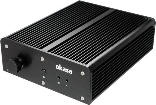 Akasa Pascal MC - PC - Aluminium - UCFF - Schwarz (A-NUC22-M1B) von Akasa