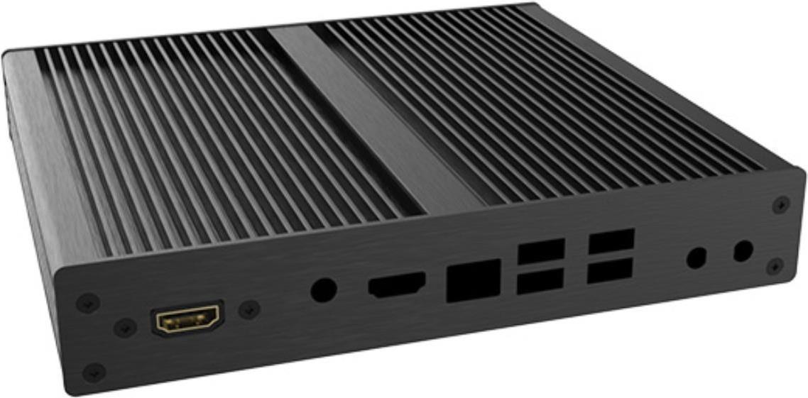 Akasa Plato NE - Rack - Server - Schwarz - Aluminium - 1U - HDD - Leistung (A-NUC59-M1B) von Akasa
