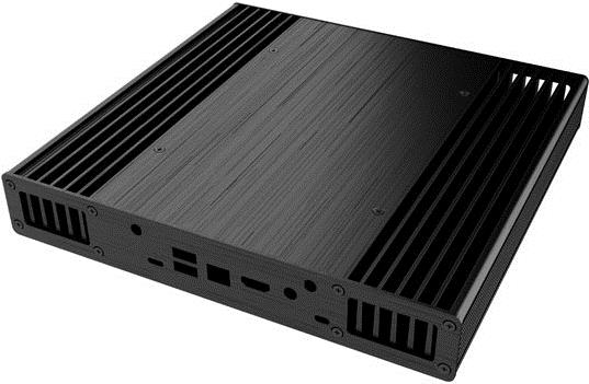 Akasa Plato X7 - Ultrakompakter Formfaktor - UCFF - USB/Audio (A-NUC37-M1B) von Akasa