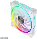 Akasa SOHO AR Computergehäuse Kühlkörper/Radiator 12 cm Transparent - Weiß 1 Stück(e) (AK-FN108-WH) von Akasa