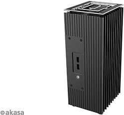 Akasa Turing TN Ultrakleiner Formfaktor (USFF) Schwarz (A-NUC68-M1B) von Akasa
