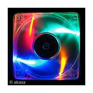Akasa ak-174cc-4rab 12 cm Crystal Clear LED-Lüfter von Akasa