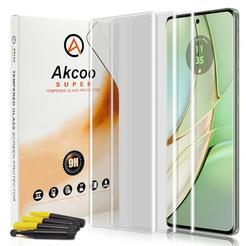 Akcoo Panzer Schutz Glas für Motorola Edge 40 Neo,LOCA Technologie,Rand zu Rand Vollabdeckung,Fingerabdruck-ID kompatibel,Sensible Berührung - 3 Stück Akcoo Panzer Schutz Glas für Motorola Edge 40 Neo,LOCA Technologie,Rand zu Rand Vollabdeckung,Fingerabdruck-ID kompatibel,Sensible Berührung - 3 Stück von Akcoo