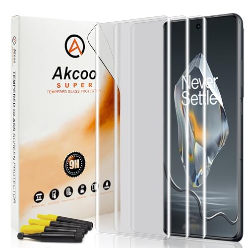 Akcoo Panzer Schutz Glas für OnePlus 12R - 3 Stück,LOCA Technologie,Unsichtbarer Vollbildschutz,Fingerabdruck-ID kompatibel,Sensible Berührung Akcoo Panzer Schutz Glas für OnePlus 12R - 3 Stück,LOCA Technologie,Unsichtbarer Vollbildschutz,Fingerabdruck-ID kompatibel,Sensible Berührung von Akcoo