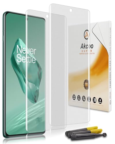 Akcoo Panzer Schutzglas für OnePlus 12, Matt Schutzfolie, 2 Stück, Anti-Fingerabdruck, Blendschutz, Kratzfest, Unsichtbarer Rundumschutz, Sensible Berührung Akcoo Panzer Schutzglas für OnePlus 12, Matt Schutzfolie, 2 Stück, Anti-Fingerabdruck, Blendschutz, Kratzfest, Unsichtbarer Rundumschutz, Sensible Berührung von Akcoo
