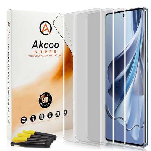 Akcoo Schutzglas für OPPO Reno10 5G,Panzer Schuz Glas - 3 Stück,9H Härte kratzfest,Fingerabdruck-ID kompatibel,Empfindliche Berührung,Rand zu Rand Vollabdeckung Akcoo Schutzglas für OPPO Reno10 5G,Panzer Schuz Glas - 3 Stück,9H Härte kratzfest,Fingerabdruck-ID kompatibel,Empfindliche Berührung,Rand zu Rand Vollabdeckung von Akcoo