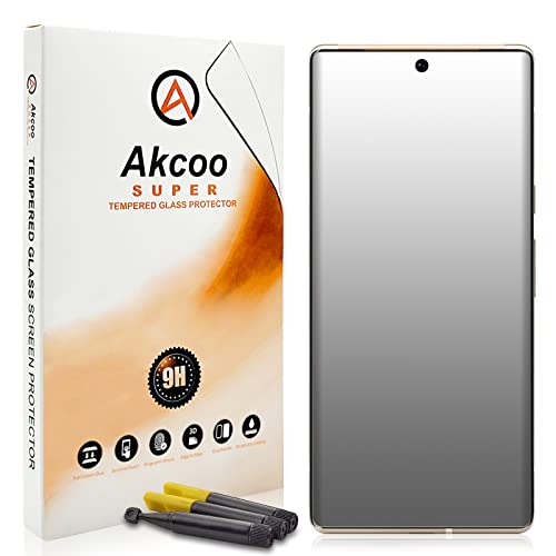 Akcoo für Pixel 6 Pro für Panzerglas [Mattes Finish] - 2 Stück,Blendschutz,Anti-Fingerabdruck,Sensible und sanfte Berührung,Auf Mobile Gaming zugeschnitten,Matt Schutzfolie von Akcoo
