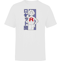 Akedo X Pokémon Team Rocket James T-Shirt - Weiß - 5XL von Akedo