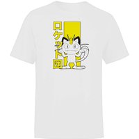 Akedo X Pokémon Team Rocket Meowth T-Shirt - Weiß - 5XL von Akedo