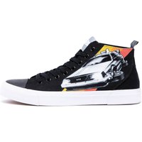 Akedo x Back To The Future Black Signature High Top - UK5 / EU38 von Akedo