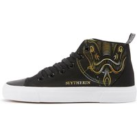 Akedo x Harry Potter Houses Slytherin Kids High Top Black  - UK Kids 10 / EU28 von Akedo