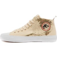 Akedo x Jurassic World Cream Signature High Top - UK 5 / EU 38 / US Men's 5.5 / US Women's 7 von Akedo