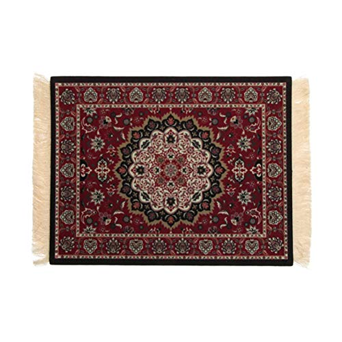 Akemaio Teppich Mauspad Oriental persischer Teppich Mousepad Computer Mousepad Tischdekoration Akemaio Teppich Mauspad Oriental persischer Teppich Mousepad Computer Mousepad Tischdekoration von Akemaio