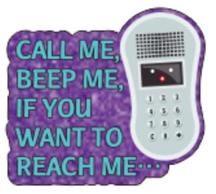 Ca-LLL Me Beep Me Lustiges Krankenschwester-Abzeichen-Zubehör mit Krokodilklemme, LPN, CNA, RN, Krankenschwester, Ausweishalter, einziehbar, für Ausweis, medizinische Assistenten, Abzeichen-Clip für von AkiliBIELY