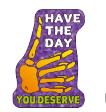 Lustiger Krankenschwester-Ausweishalter mit Krokodilklemme, einziehbares Zubehör für die Arbeit "Have The Day You Deserve", Ausweishalter mit Krokodilklemme, medizinischer Assistent, CNA RN von AkiliBIELY