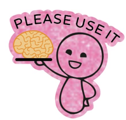 Lustiges Gehirn-Neurologie-Ausweishalter mit Krokodilklemme, einziehbares Zubehör für Krankenschwestern, Krankenschwestern, Studenten, Neuro-Psych, Please Use it, RN CNA-Ausweishalter mit von AkiliBIELY