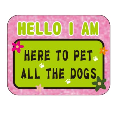 Lustiges Hunde-/Tierarzt-Abzeichen-Zubehör mit Krokodilklemme, Krankenschwester Hello I Am Here to Pet All The Dogs Fun CNA RN LPN Nursing Student Badge Holder Retractable for ID Card Badge Clip Lustiges Hunde-/Tierarzt-Abzeichen-Zubehör mit Krokodilklemme, Krankenschwester Hello I Am Here to Pet All The Dogs Fun CNA RN LPN Nursing Student Badge Holder Retractable for ID Card Badge Clip von AkiliBIELY