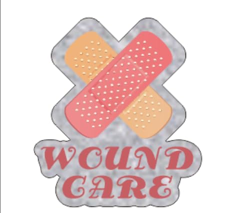 Lustiges Wundversorgungs-Bandaid, Krankenschwester-Abzeichen-Spule, Zubehör für die Arbeit, niedlicher Krankenpfleger, Ausweishalter, einziehbar, mit Krokodilklemme, RN CNA, medizinischer Assistent von AkiliBIELY
