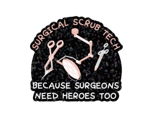 Lustiges chirurgisches Scrub Tech Abzeichen-Zubehör mit Krokodilklemme, Chirurgie Because Surgeons Need Heroes Too CNA RN Krankenschwester, Krankenpflege, Ausweishalter, einziehbar für Ausweis Lustiges chirurgisches Scrub Tech Abzeichen-Zubehör mit Krokodilklemme, Chirurgie Because Surgeons Need Heroes Too CNA RN Krankenschwester, Krankenpflege, Ausweishalter, einziehbar für Ausweis von AkiliBIELY