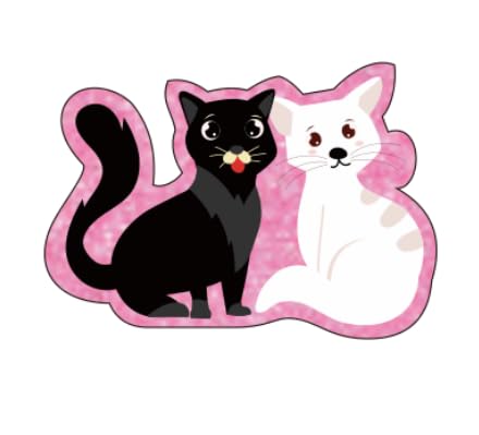 Niedliche schwarz-weiße Katzen-Abzeichenspule, Zubehör für die Arbeit, lustiger Krankenschwester, Krankenpfleger, Studenten, Ausweishalter, einziehbar, mit Krokodilklemme, lustiger RN CNA Niedliche schwarz-weiße Katzen-Abzeichenspule, Zubehör für die Arbeit, lustiger Krankenschwester, Krankenpfleger, Studenten, Ausweishalter, einziehbar, mit Krokodilklemme, lustiger RN CNA von AkiliBIELY