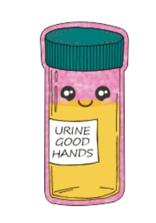 Urin Good Hands Urologie-Abzeichenrolle, Zubehör, Nieren-Dialyse, Nephrologie, lustig, Krankenschwester, Krankenpfleger, Studenten, Ausweishalter, einziehbar, für Ausweis, medizinischer RN Urin Good Hands Urologie-Abzeichenrolle, Zubehör, Nieren-Dialyse, Nephrologie, lustig, Krankenschwester, Krankenpfleger, Studenten, Ausweishalter, einziehbar, für Ausweis, medizinischer RN von AkiliBIELY