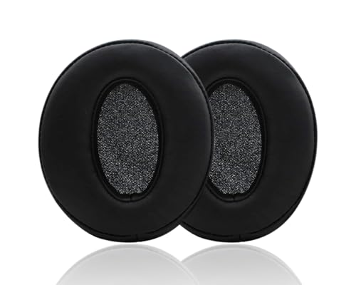 Akkiv HD4.50 Ersatz-Ohrpolster kompatibel mit Sennheiser HD4.50BT HD4.50 HD4.50BTNC HD4.50SE HD4.40BT HD4.30G HD4.20S HD458BT HD450 HD450BT HD400S HD350BT Kopfhörer (schwarz) von Akkiv