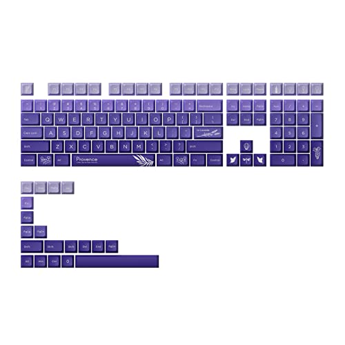 AKKO Provence Lavender Keycap Set - JDA Tastenprofil von Akko