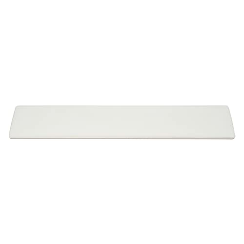 Akko Memory Foam Tastatur Handgelenkauflage, Weich Gepolsterte Unterstützung zur Vermeidung von Handgelenksschmerzen durch Ständiges Tippen und Spielen (Weiß, 390 * 70 * 19 mm) von Akko