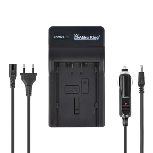 2in1 KFZ + Netz Ladegerät kompatibel mit Panasonic Akku VBN130, VBN130E, VBN130E-K, VBN260, VBN260E, VBN260E 2in1 KFZ + Netz Ladegerät kompatibel mit Panasonic Akku VBN130, VBN130E, VBN130E-K, VBN260, VBN260E, VBN260E von Akku-King