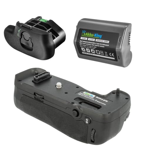 Akku + Batteriegriff Set kompatibel mit Nikon D500 - ersetzt MB-D17 Akku + Batteriegriff Set kompatibel mit Nikon D500 - ersetzt MB-D17 von Akku-King