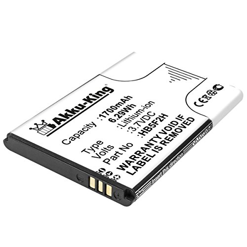 Akku-King Akku kompatibel mit Huawei HB5F2H - Li-Ion 1700mAh - für E5330, E5336, E5372, E5373, E5375, E5377, EC5377, MDM9625 Akku-King Akku kompatibel mit Huawei HB5F2H - Li-Ion 1700mAh - für E5330, E5336, E5372, E5373, E5375, E5377, EC5377, MDM9625 von Akku-King